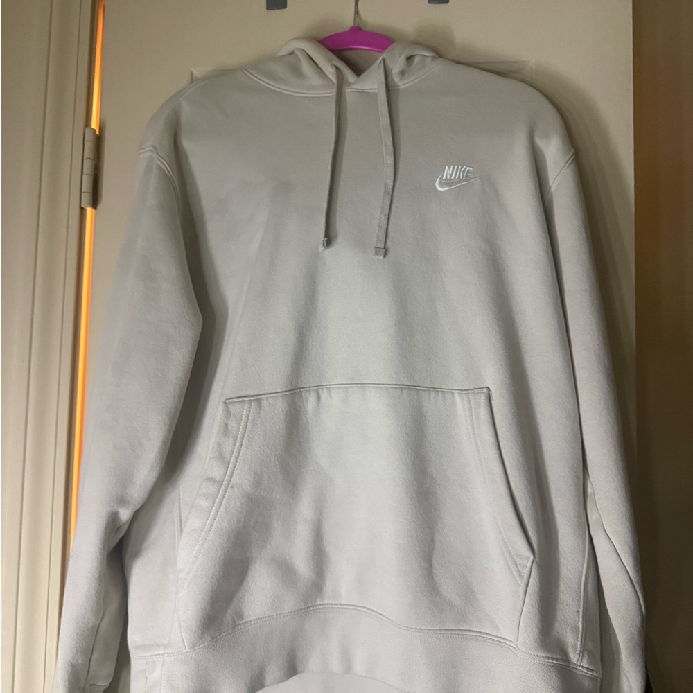 Nike Light Gray Hoodie